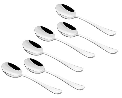 12 Pcs Stainless Steel Tea Spoon Set – Coffee, Sugar & Condiments, 14.5cm