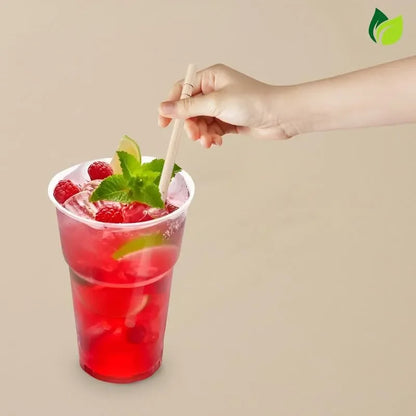 100 Wooden Stirrer Sticks | 8in Cocktail Coffee Tea | Bar Café100WDSTIRRER1 4