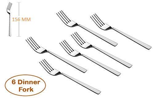 12pc Stainless Steel Spoons & Forks | Tea Coffee | Mirror Polished