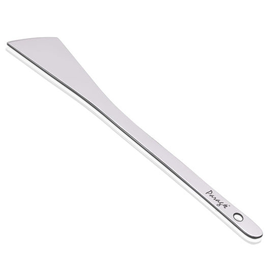 Stainless Steel Dosa Turner, 31.5 cm Heavy Gauge (1.8 mm) – Plain Spatula for Cooking Dosa, Chilla, Omelette, Silver Finish