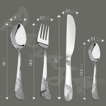 24pc Stainless Steel Cutlery | Gift Box | Imperial Knives