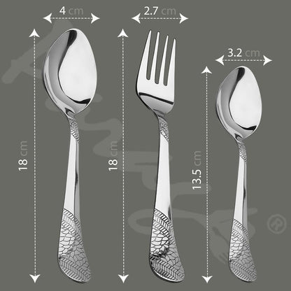 18pc Stainless Steel Cutlery | Gift Box | Imperial Design