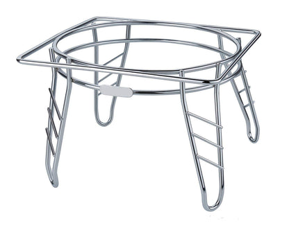Stainless Steel Matka Stand | Heavy-Duty Pot Stand & Kitchen Organizer Chrome