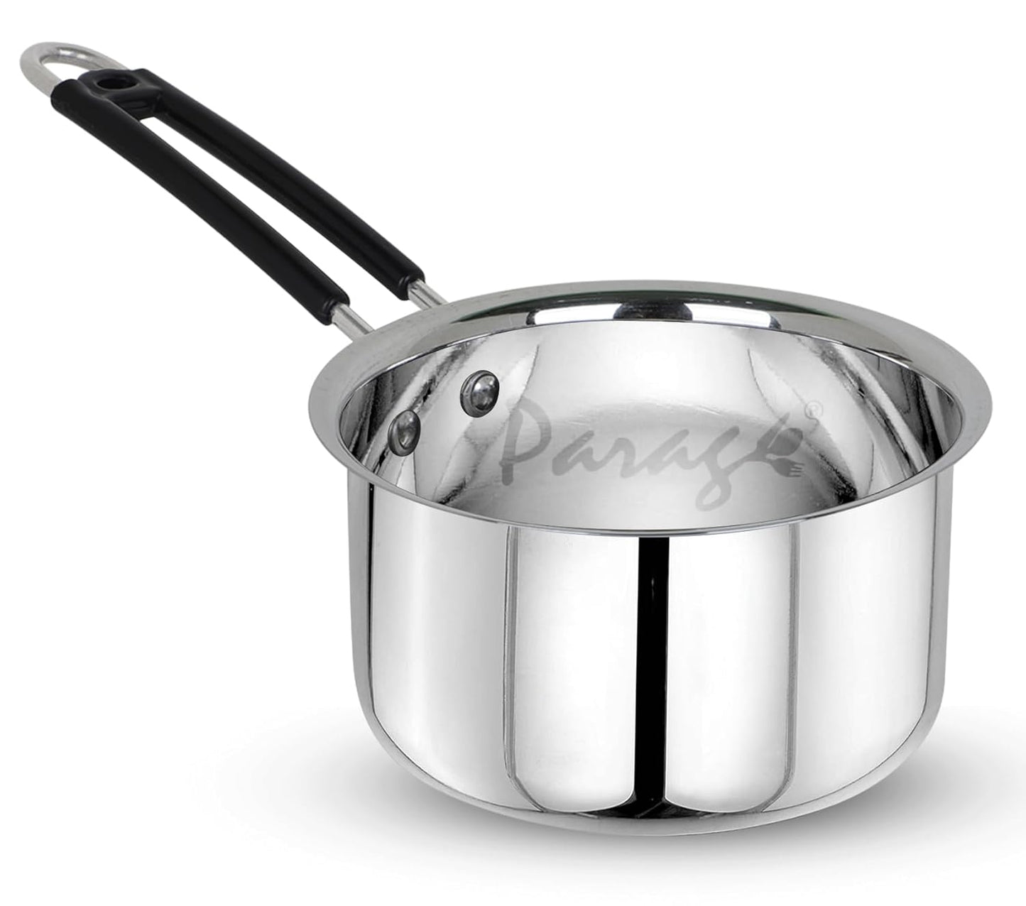 Stainless Steel Saucepan | 1L Heavy Gauge | Silver