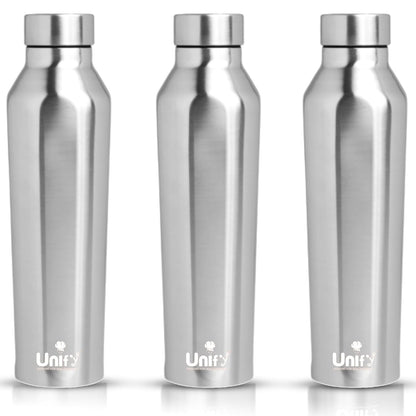 3pc Stainless Steel Water Bottles | 1L Venus Leak-Proof