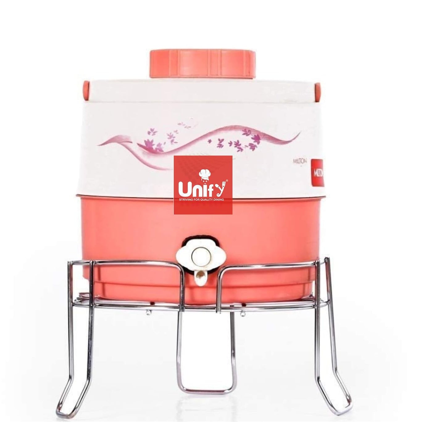 Stainless Steel Matka Stand | Tiered Countertop Pot & Jug Rack Chrome