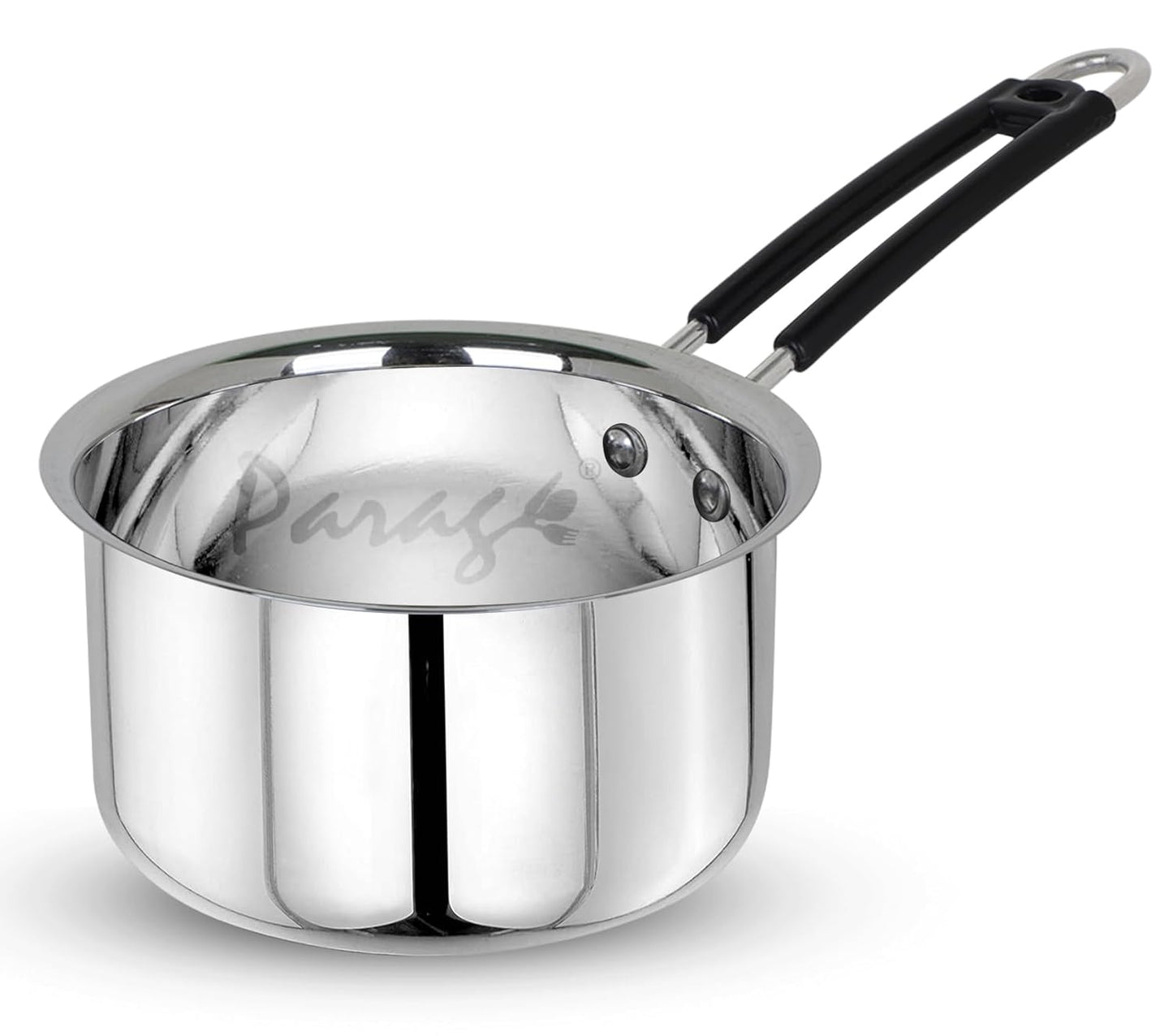 Stainless Steel Saucepan | 1.75L Heavy Gauge | Silver