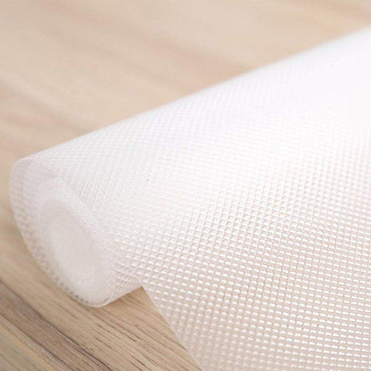 Transparent EVA Anti-Slip Shelf Liner Roll – 45 cm x 5 m, Multipurpose Mats