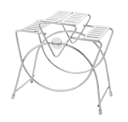 Stainless Steel Cutlery Stand | Square Spoon & Fork Holder for Dining Table