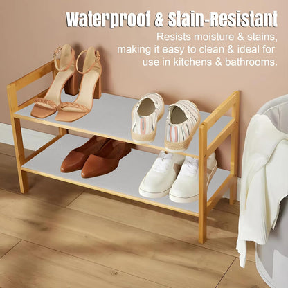 Transparent EVA Anti-Slip Shelf Liner Roll – 45 cm x 5 m, Multipurpose Mats