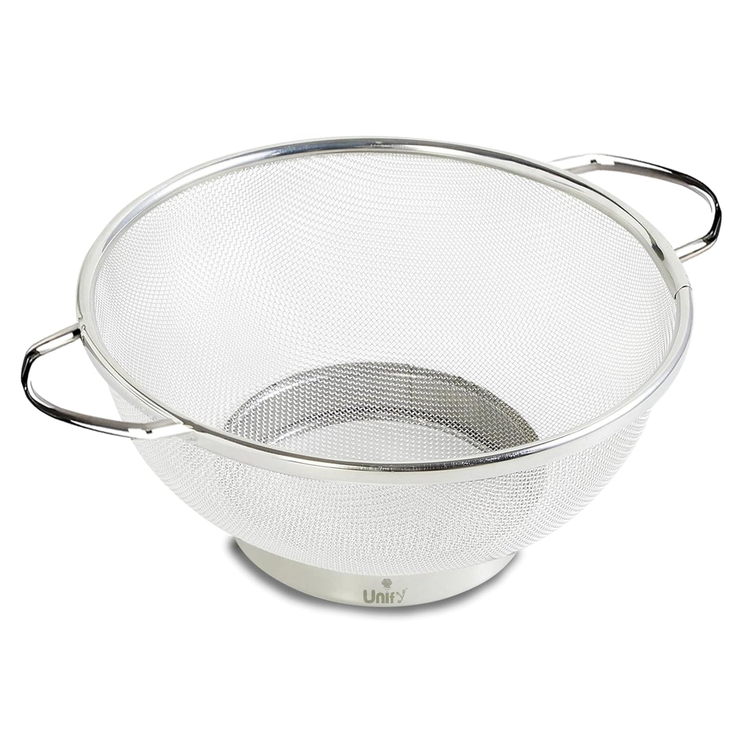 Stainless Steel Multipurpose Colander Basket | 25cm Strainer & Drainer Bowl with Handle - Ideal for Washing Rice, Fruits, Vegetables & GrainsCOLANDER101 1