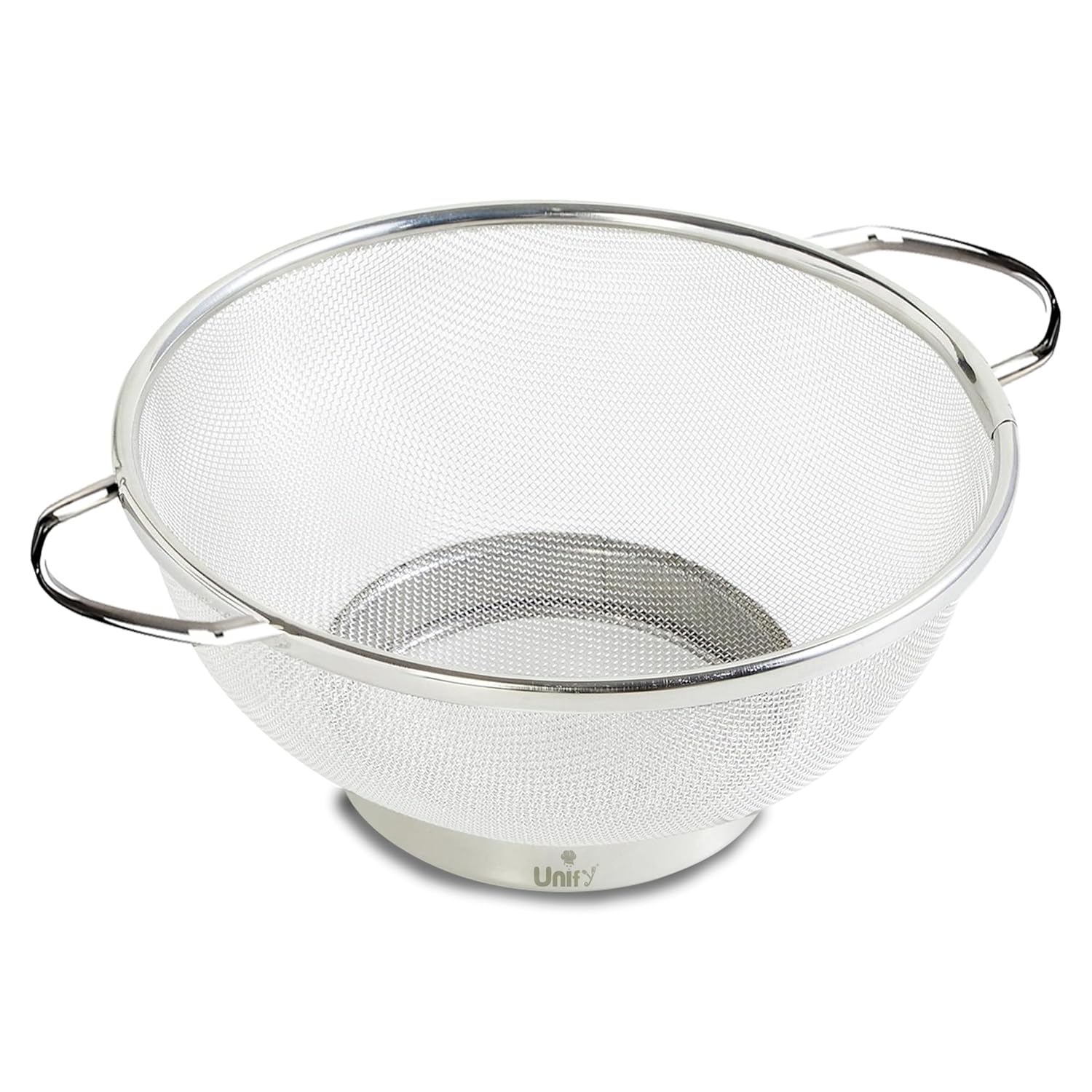 Stainless Steel Multipurpose Colander Basket | 25cm Strainer & Drainer Bowl with Handle - Ideal for Washing Rice, Fruits, Vegetables & GrainsCOLANDER101 1