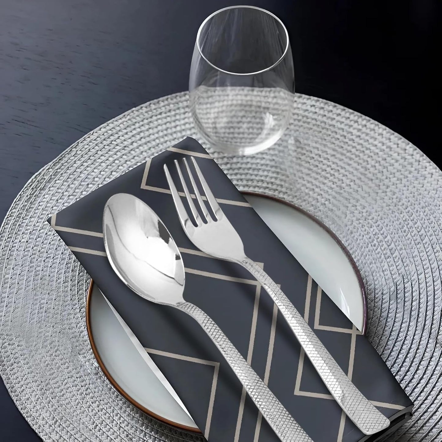 3 Pcs Stainless Steel Multipurpose Corner Shelf Rack – Organizer for Kitchen & Bathroom, Wall-Mounted, 23×23×5 cm, Chrome Finish