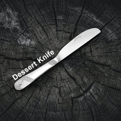 3 Pcs Stainless Steel Butter Knives – 4 mm Thick, Imperial Design, Premium Set